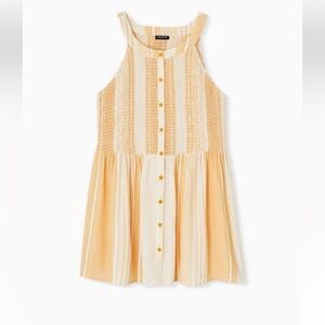 Babydoll Rayon Crepe Smocked Tank